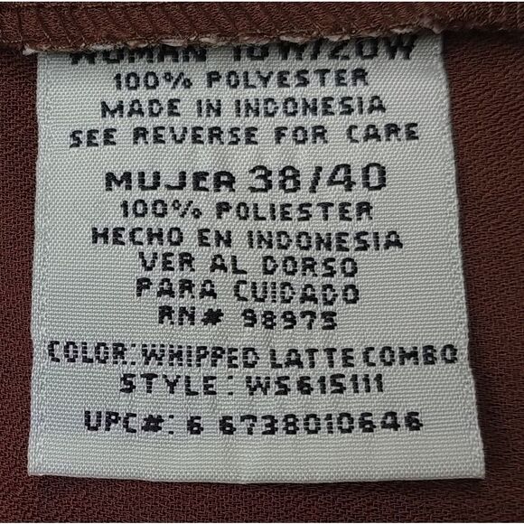 WHITE STAG TWO PIECE BLOUSE SET - Picture 5 of 6